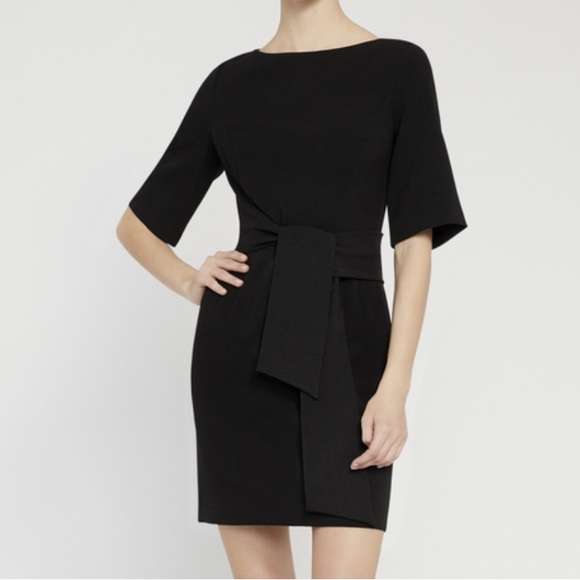 Alice + Olivia Virgil boatneck little black dress - Picture 11 of 13